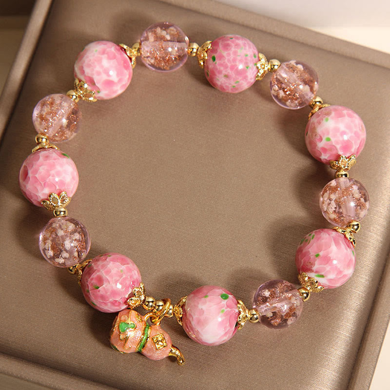Fortune Jewel Gourd Liuli Bracelet