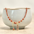 Fortune Jewel Natural 2mm Goldstone Beads Positive Multi Layer Bracelet