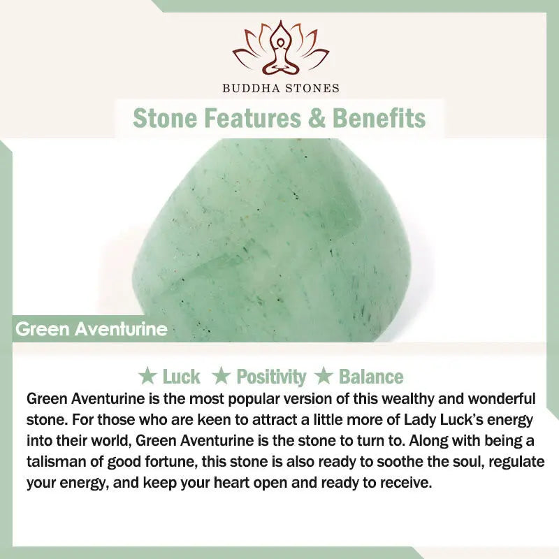 Fortune Jewel Natural Jade Green Aventurine Gourd Fu Character Luck Bracelet Fortune Jewel