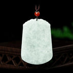 Fortune Jewel Natural Jade 12 Chinese Zodiac Abundance Amulet Pendant Necklace Fortune Jewel