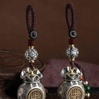 Fortune Jewel Fu Character Money Bag Making Money Every Day Fortune Key Chain