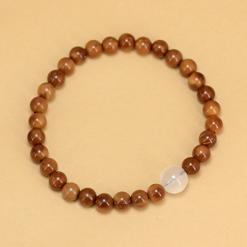 Fortune Jewel Kuka Seed Agate Stone Luck Bracelet