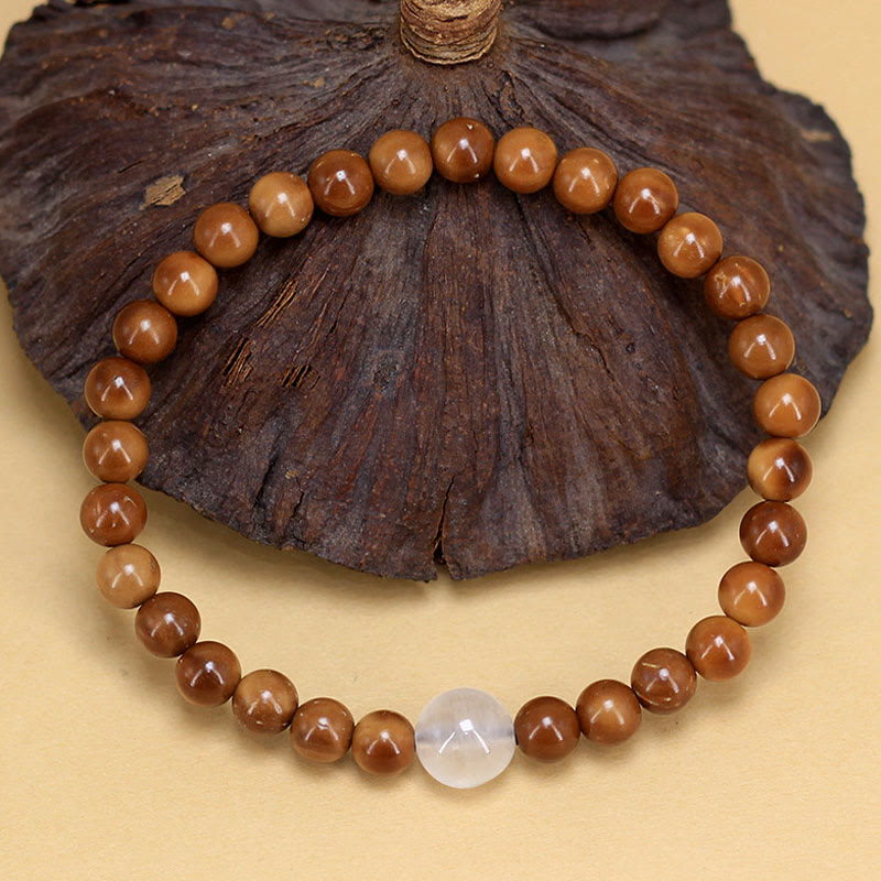 Fortune Jewel Kuka Seed Agate Stone Luck Bracelet