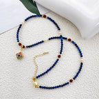 Fortune Jewel Lazurite Pearl Positive Necklace Pendant