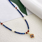 Fortune Jewel Lazurite Pearl Positive Necklace Pendant