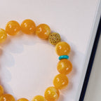 Fortune Jewel Amber Gourd Multilayer Confidence Bracelet