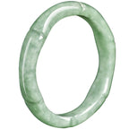 Fortune Jewel Natural Bamboo Design Jade Abundance Ring
