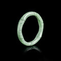 Fortune Jewel Natural Bamboo Design Jade Abundance Ring