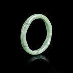 Fortune Jewel Natural Bamboo Design Jade Abundance Ring