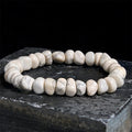 Fortune Jewel White Turquoise Irregular Blocks Courage Bracelet