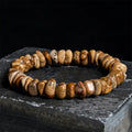 Fortune Jewel Picture Jasper Irregular Blocks Balance Bracelet