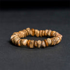 Fortune Jewel Picture Jasper Irregular Blocks Balance Bracelet