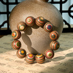 Fortune Jewel Colorful Rainbow Eucalyptus Balance Bracelet