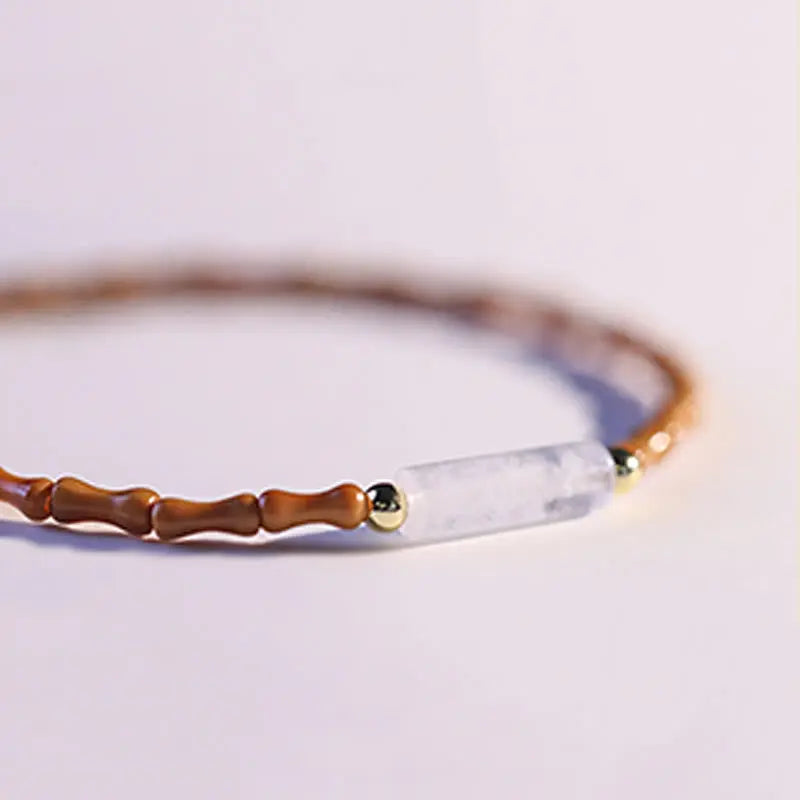 Fortune Jewel Ultra-fine Olive Pit Peace Bracelet Fortune Jewel