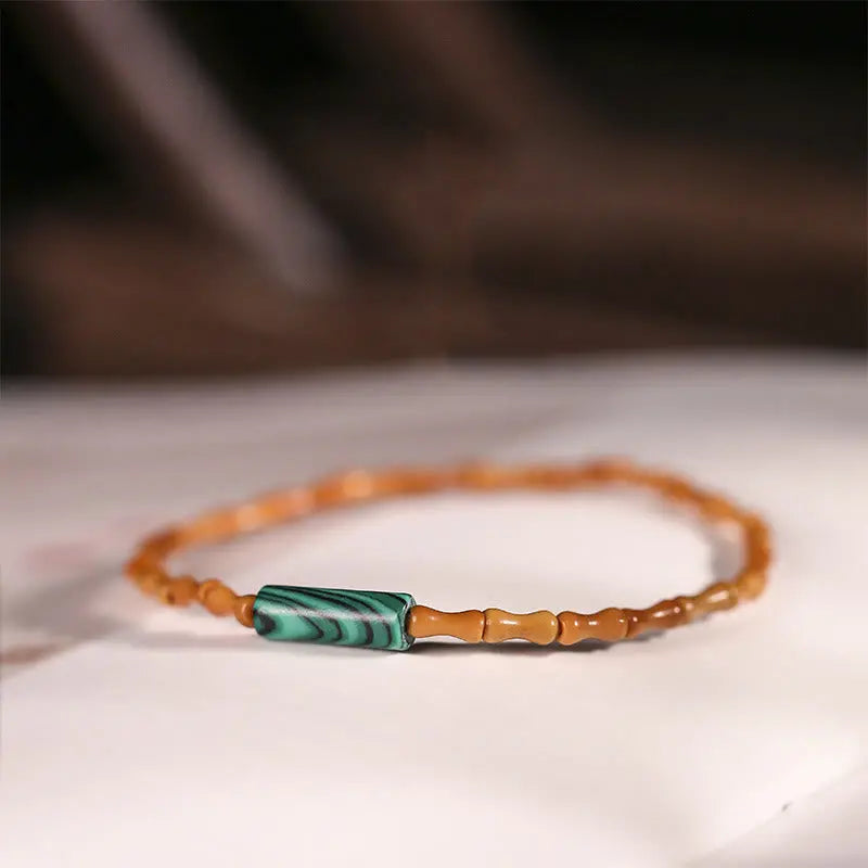 Fortune Jewel Ultra-fine Olive Pit Peace Bracelet Fortune Jewel