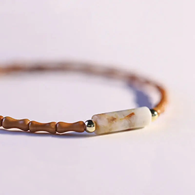 Fortune Jewel Ultra-fine Olive Pit Peace Bracelet Fortune Jewel