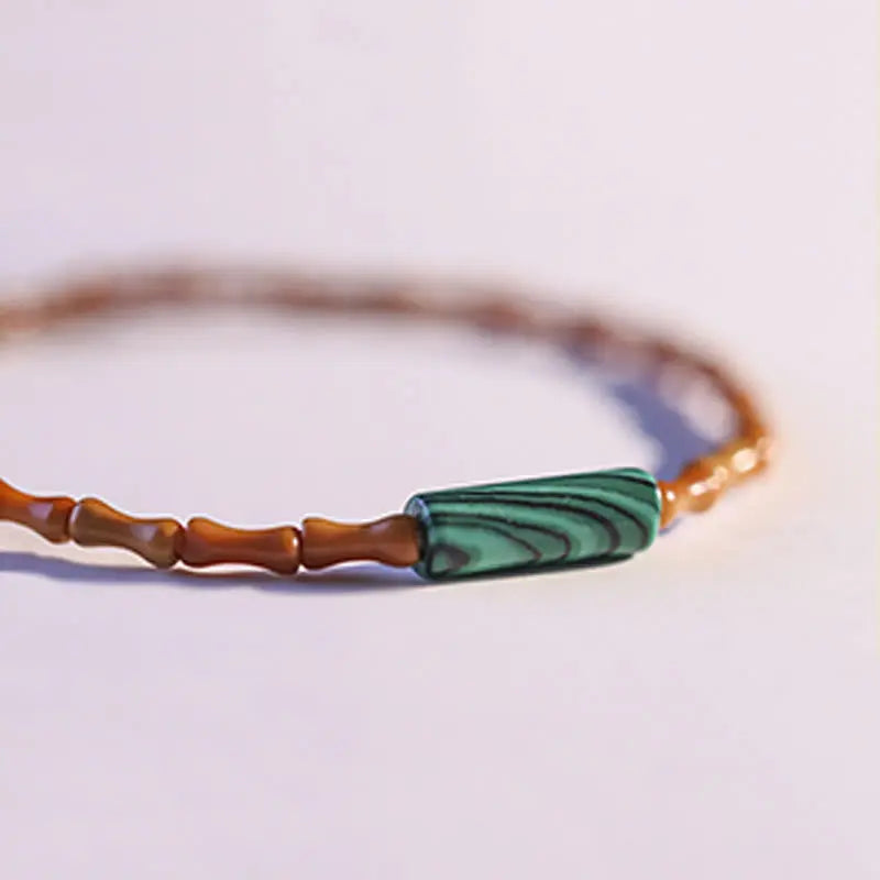 Fortune Jewel Ultra-fine Olive Pit Peace Bracelet Fortune Jewel