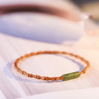Fortune Jewel Ultra-fine Olive Pit Peace Bracelet Fortune Jewel
