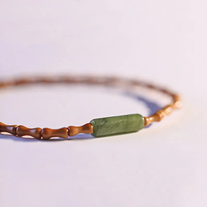 Fortune Jewel Ultra-fine Olive Pit Peace Bracelet Fortune Jewel