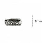 Fortune Jewel Om Mani Padme Hum Copper Adjustable Wealth Ring Fortune Jewel