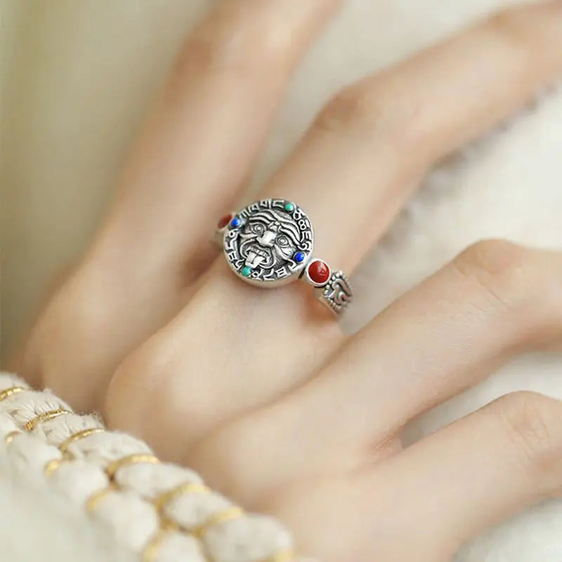 Fortune Jewel Zakiram Copper Adjustable Wealth Open Ring Fortune Jewel