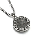 Fortune Jewel Snake Yin Yang Symbol Copper Wealth Necklace Pendant Fortune Jewel