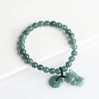 Fortune Jewel Blue Jade Peace Buckle Lucky Cat Prosperity Bracelet Fortune Jewel