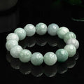 Fortune Jewel Natural Jade Lotus Carving Prosperity Bracelet Fortune Jewel