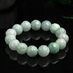 Fortune Jewel Natural Jade Lotus Carving Prosperity Bracelet Fortune Jewel