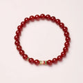 Fortune Jewel Natural Red Agate Lucky Koi Fish Confidence Bracelet Fortune Jewel