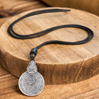 Fortune Jewel Mountain Ghosts Spend Money Bagua Design Copper Pixiu Harmony Necklace Pendant Fortune Jewel