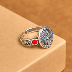 Fortune Jewel Zakiram Copper Adjustable Wealth Open Ring Fortune Jewel