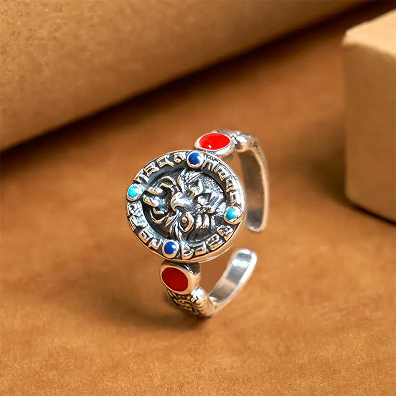 Fortune Jewel Zakiram Copper Adjustable Wealth Open Ring Fortune Jewel