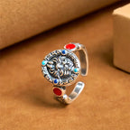 Fortune Jewel Zakiram Copper Adjustable Wealth Open Ring Fortune Jewel