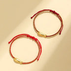 Fortune Jewel 999 Sterling Silver Lucky Koi Fish Protection Rope Bracelet Fortune Jewel