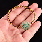 Fortune Jewel Jade Sun Braided Rope Abundance Bracelet Fortune Jewel