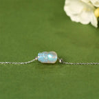 Fortune Jewel 925 Sterling Silver Pixiu Moonstone Healing Bracelet Fortune Jewel