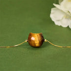 Fortune Jewel 925 Sterling Silver Cat Tiger Eye Protection Bracelet Fortune Jewel