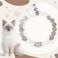 Fortune Jewel Ragdoll Cat Gray Striped Agate Chalcedony Support Bracelet Fortune Jewel
