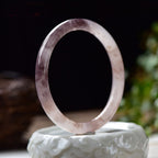 Fortune Jewel Purple Golden Silk Jade Wealth Bracelet Bangle