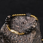 Fortune Jewel Cute Bone Pattern Tiger Eye Courage Beads Bracelet Fortune Jewel