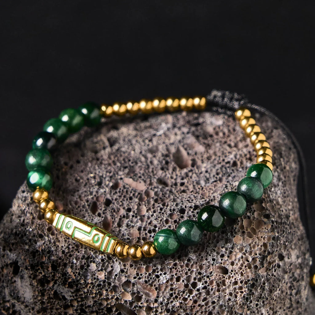 Fortune Jewel Cute Bone Pattern Tiger Eye Courage Beads Bracelet Fortune Jewel