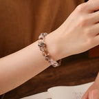 Fortune Jewel Lightning Struck Wood Red Phantom Yin Yang Protection Bracelet Fortune Jewel