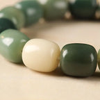 Fortune Jewel Bodhi Seed Om Mani Padme Hum Lion Head Peace Bracelet Fortune Jewel