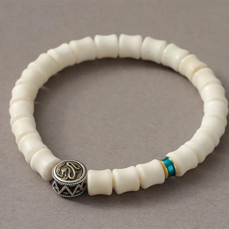 Fortune Jewel Bodhi Seed Dragon Pattern Keep Away Evil Spirits Bracelet Fortune Jewel