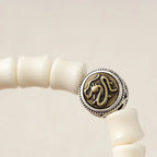 Fortune Jewel Bodhi Seed Dragon Pattern Keep Away Evil Spirits Bracelet Fortune Jewel