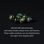 Fortune Jewel Natural Grey Jasper Kambamba Jasper Om Mani Padme Hum Formless Buddha Healing Bracelet Fortune Jewel