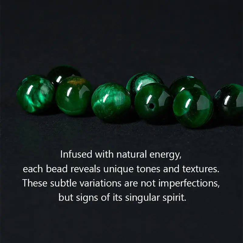 Fortune Jewel Natural Grey Jasper Kambamba Jasper Tiger Eye Om Mani Padme Hum Protection Bracelet Fortune Jewel