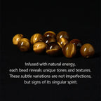 Fortune Jewel Natural Grey Jasper Kambamba Jasper Tiger Eye Om Mani Padme Hum Protection Bracelet Fortune Jewel