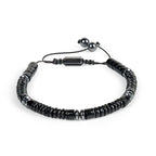 Fortune Jewel Small Black Obsidian Green Aventurine Grey Jasper Tiger Eye Strength Rope Bracelet Fortune Jewel